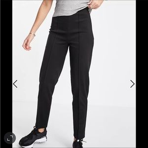 ASOS Design Tall Ponte pintuck peg pants